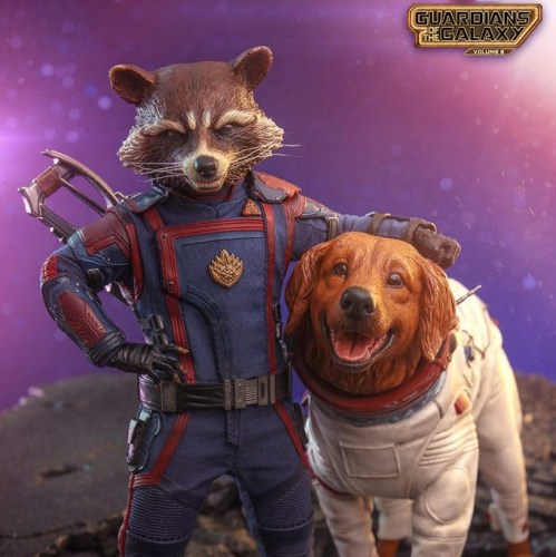 Rocket & Cosmo Guardians of the Galaxy Vol. 3 Movie Masterpiece 1/6 Action Figuren by Hot Toys